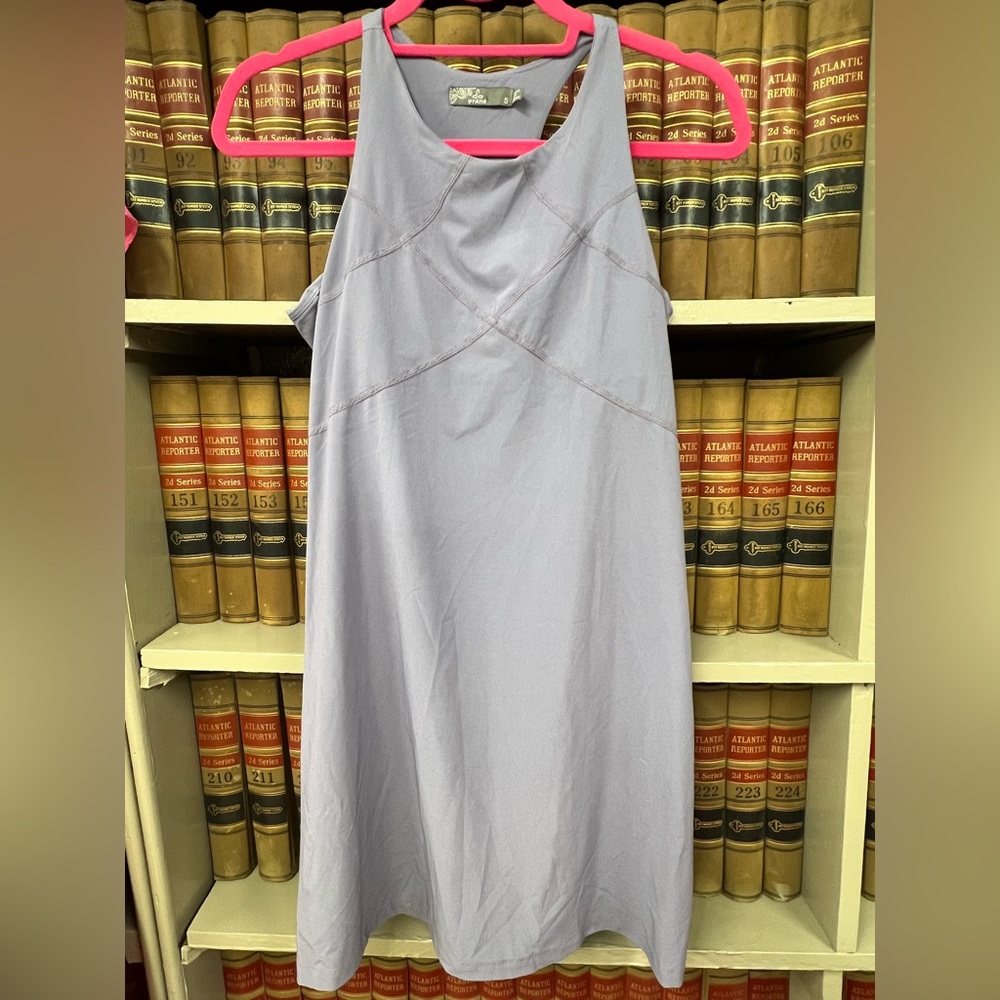 Prana Sleeveless Maxi Dress in Light Lavender